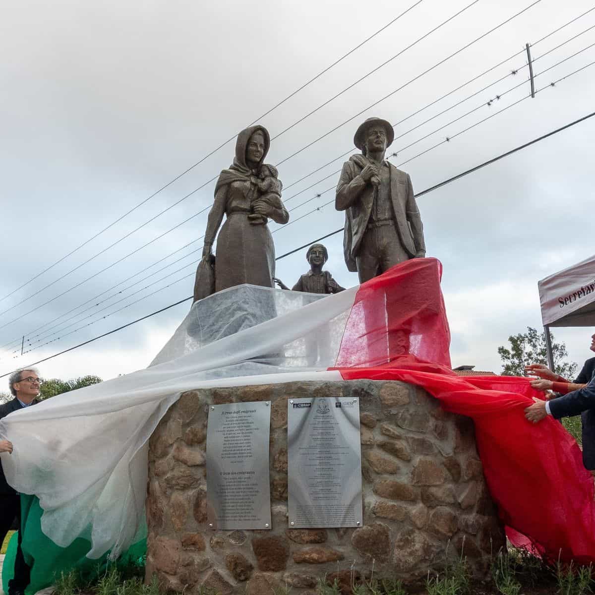Foto de capa da notícia Serra Gaúcha ganha monumento em homenagem aos 150 anos da imigração italiana