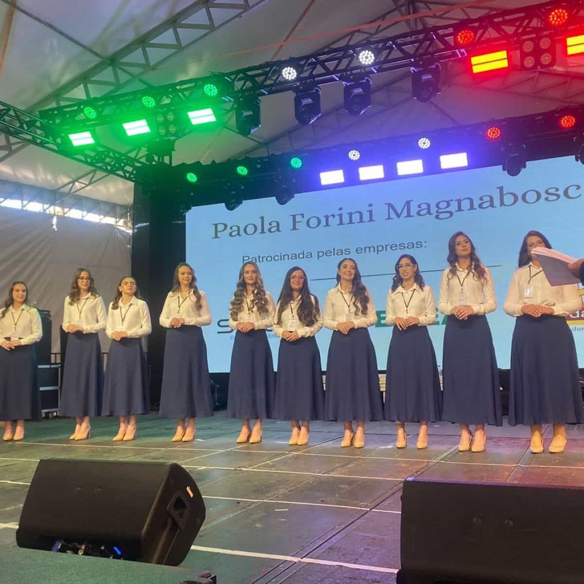 Foto de capa da notícia Candidatas às Soberanas de Antônio Prado são apresentadas oficialmente à comunidade