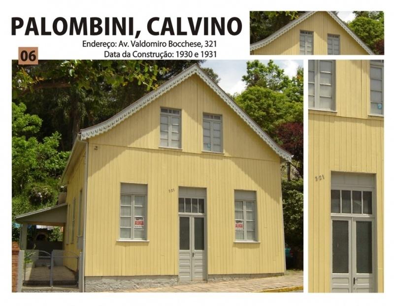 Foto de capa da Casa 06 - PALOMBINI, Calvino