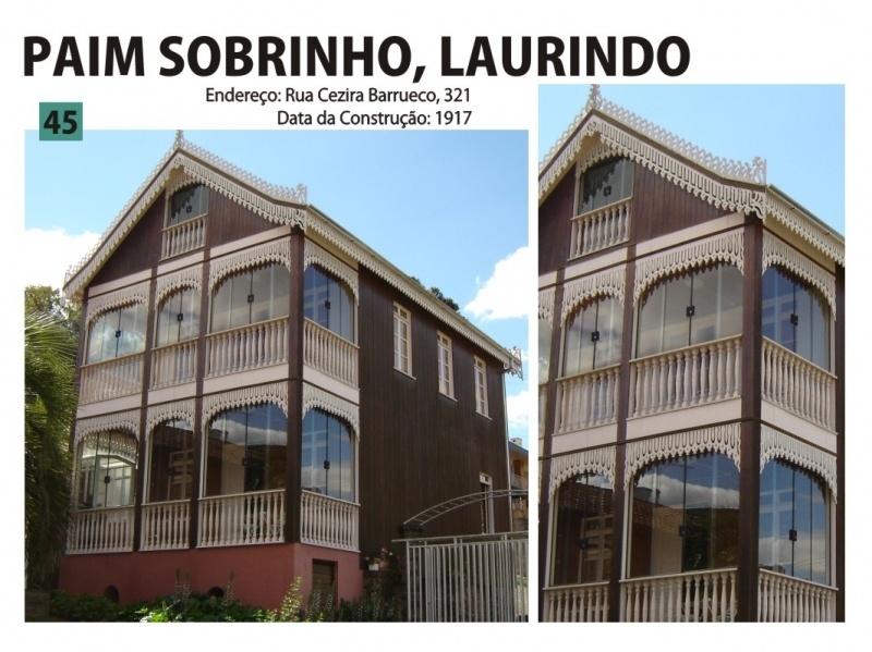 Foto de capa da Casa 45 - PAIM SOBRINHO, Laurindo