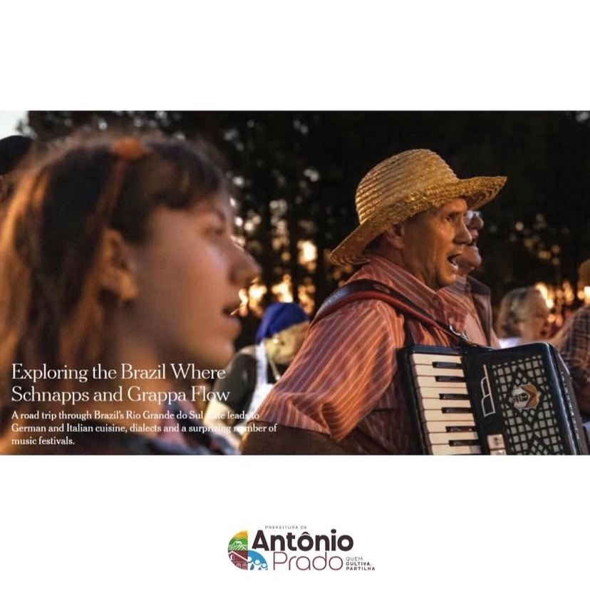 Antônio Prado é destaque no The New York Times