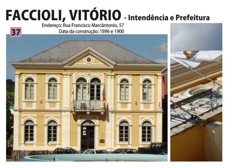 Foto de capa da Casa 37 - FACCIOLI, Vitório - Intendência e Prefeitura