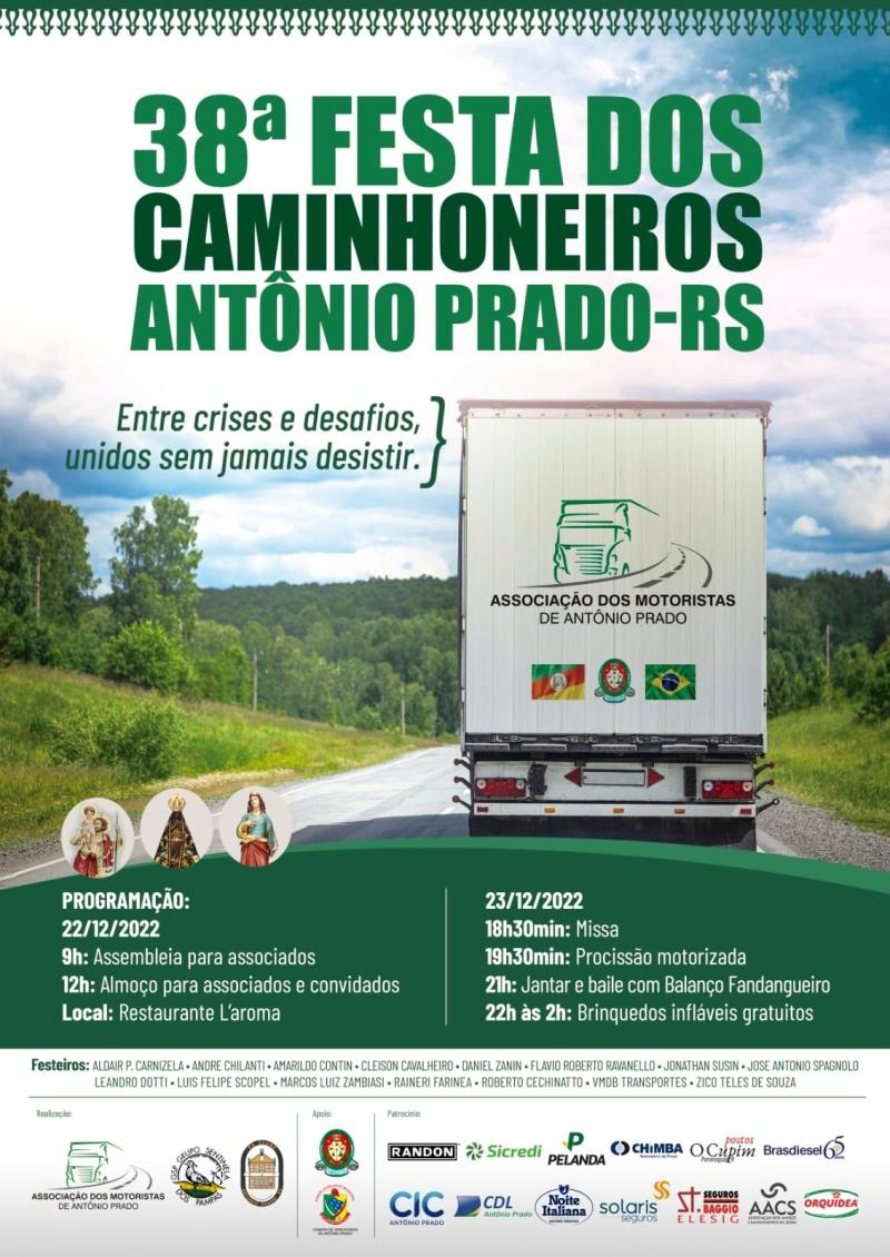 Foto de capa da Festa Associação dos Motoristas de Antônio Prado