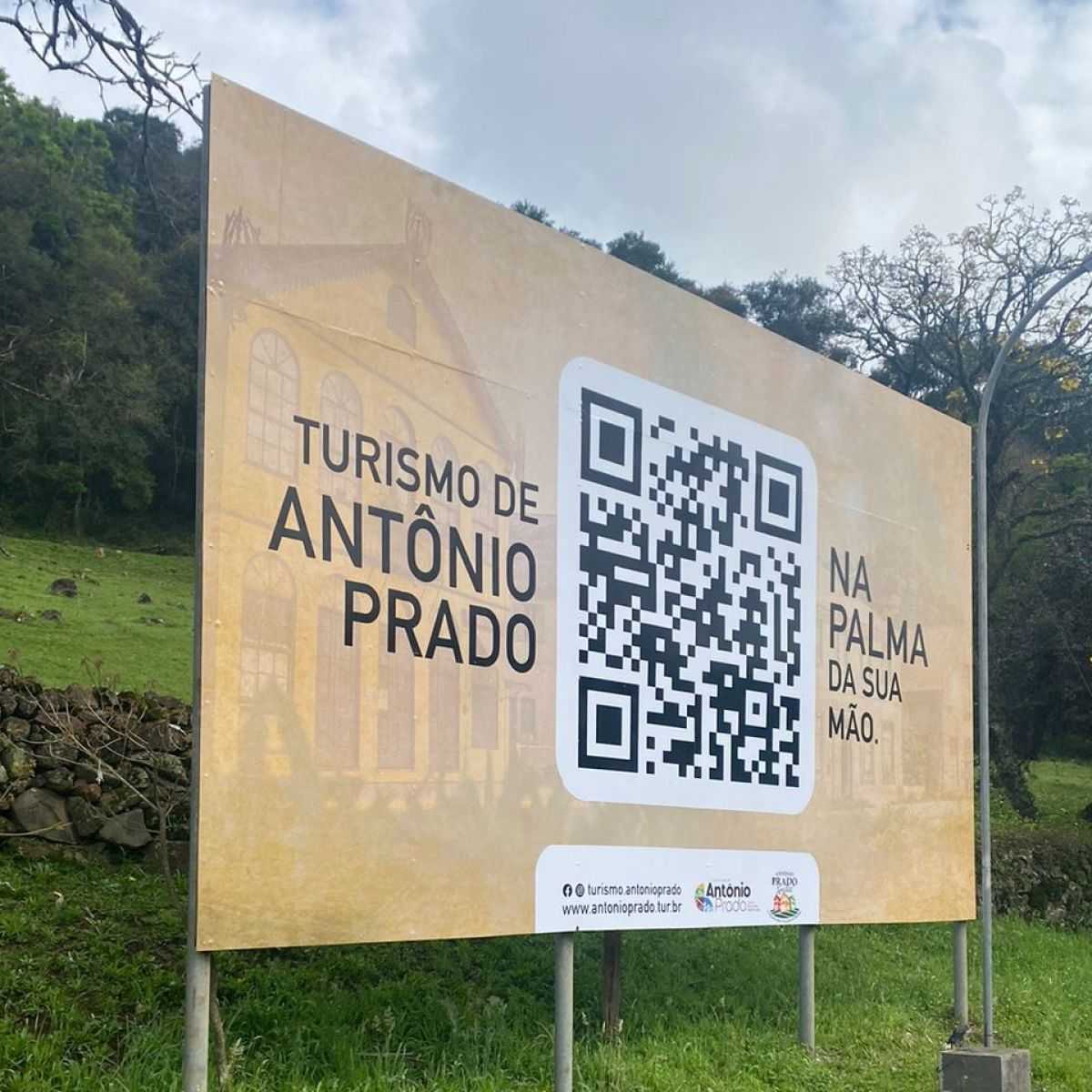 Foto de capa da notícia Turismo de Antônio Prado na Palma da sua Mão
